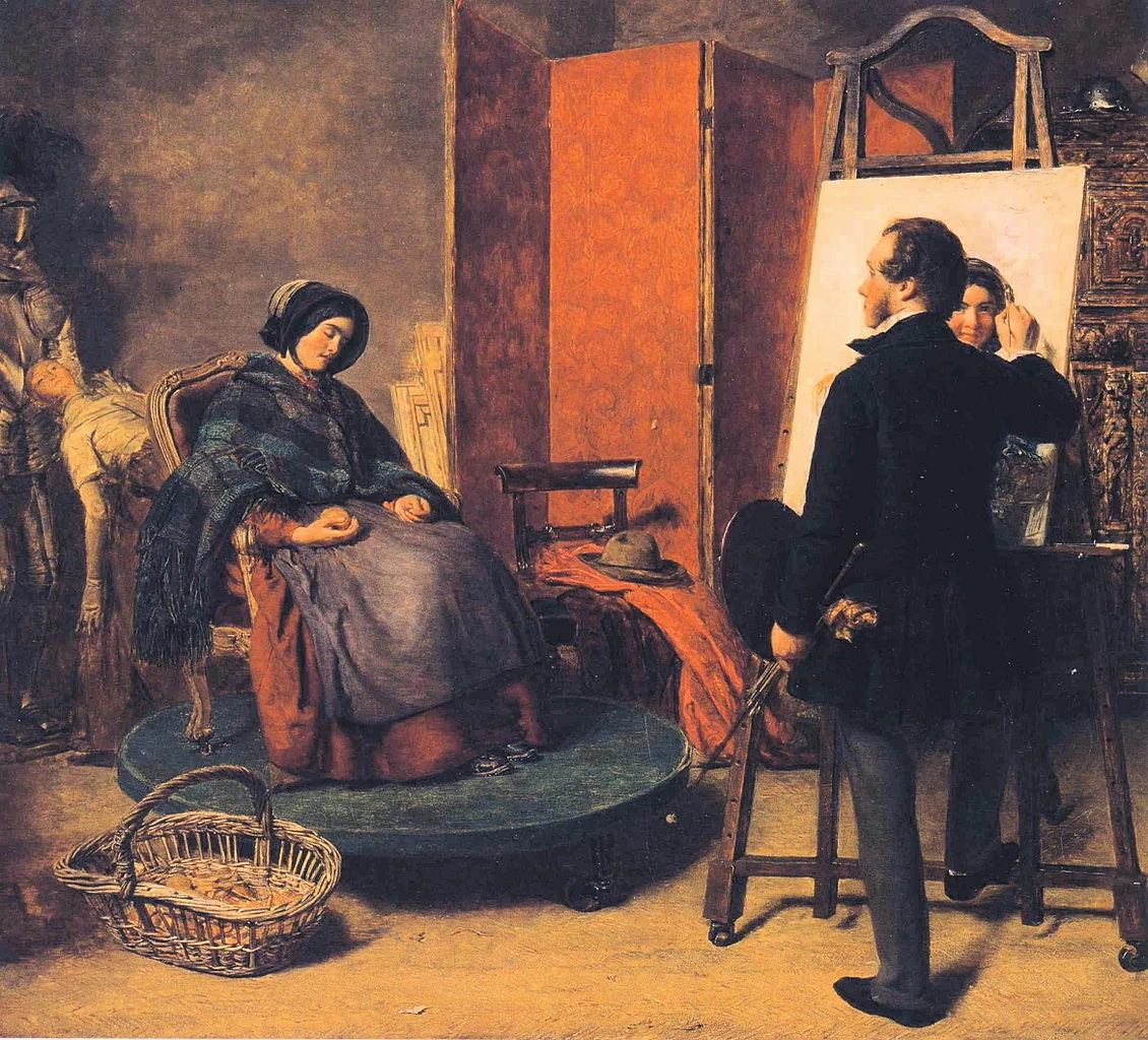 La modella addormentata - Royal Academy of Arts, Londra